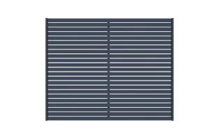 Slat Fence DIY Kit - Flat Pack 2400*1800mm