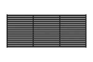 Slat Fence DIY Kit - Flat Pack 3600*1500mm