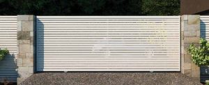 Slat Sliding Gate Kit 5000*1800mm - H