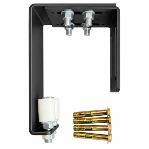 Blade Sliding Gate Top Guide Roller Bracket - 2 Rollers - Rear Frame