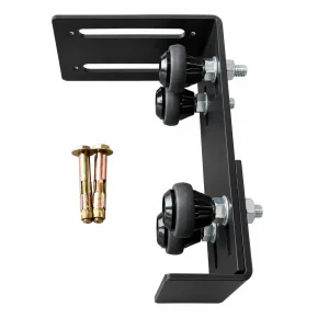 Blade Sliding Gate Top Guide Roller Bracket - 4 Rollers - Perimeter Frame